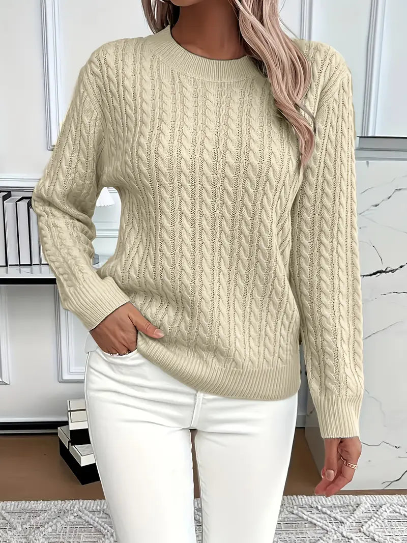 Baylor | Comfortable Cable Knit Jumper