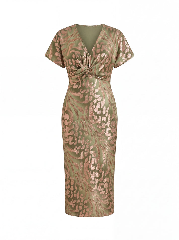 Calandra | Floral Midi Dress for Women 4