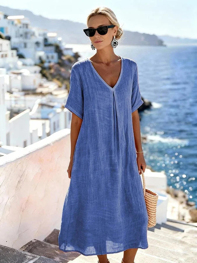 Carolina | Loose-fitting maxi dress 0
