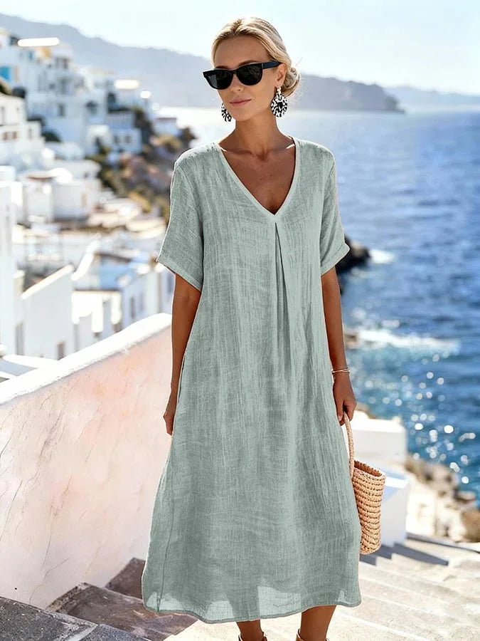 Carolina | Loose-fitting maxi dress 12