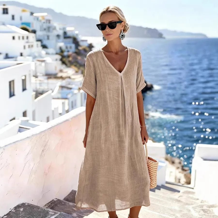 Carolina | Loose-fitting maxi dress 5