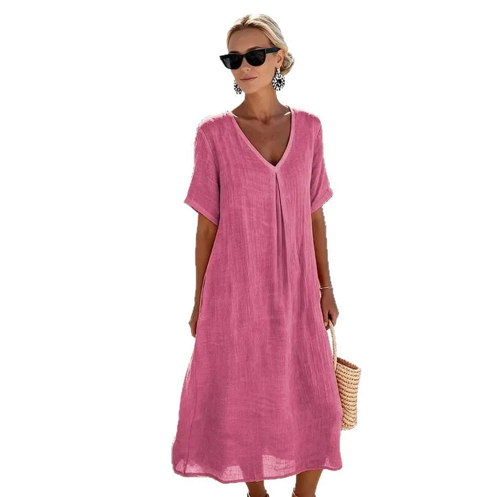 Carolina | Loose-fitting maxi dress 6