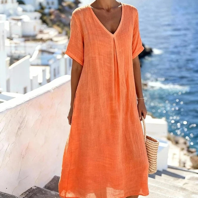 Carolina | Loose-fitting maxi dress 7