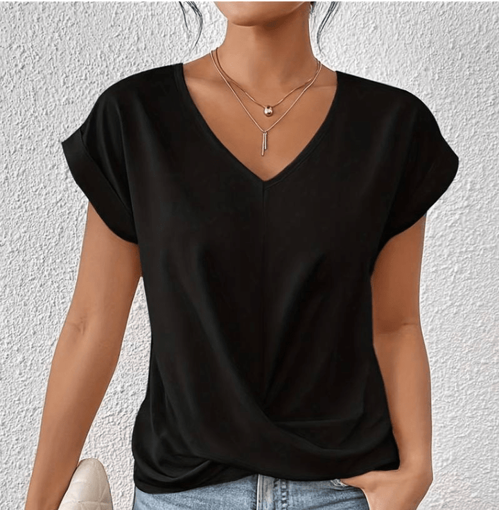 Carolyn | Women's Blouse with Elegant V-Neck Design 5