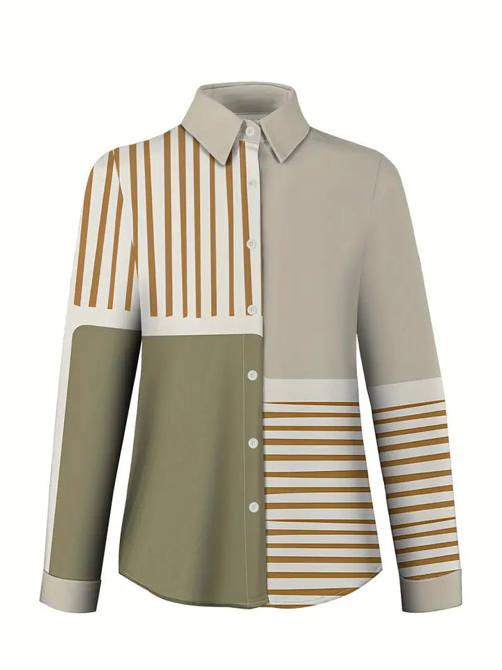 Ceravine™ Geometric Blouse 2
