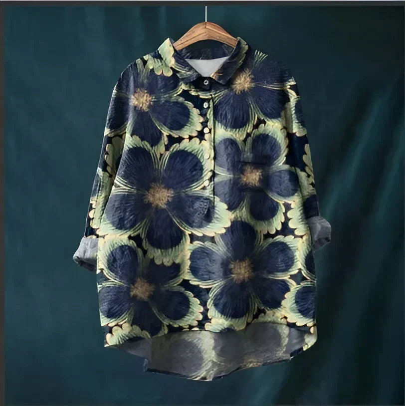 Clara | Womens Blouse, Elegant Long Sleeve Top for Timeless Style 0