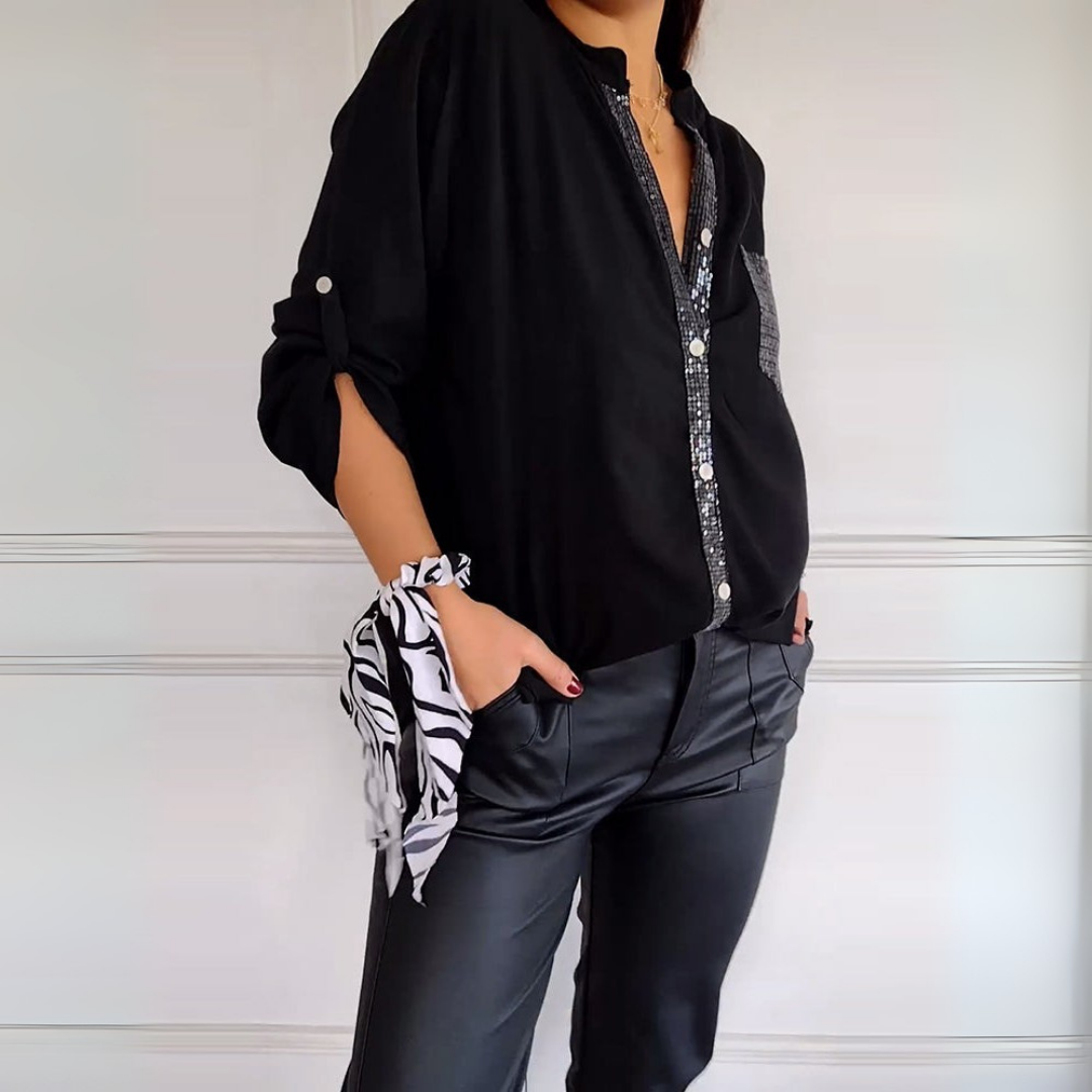 DAELINA™ | CASUAL PANELLED TOP 1