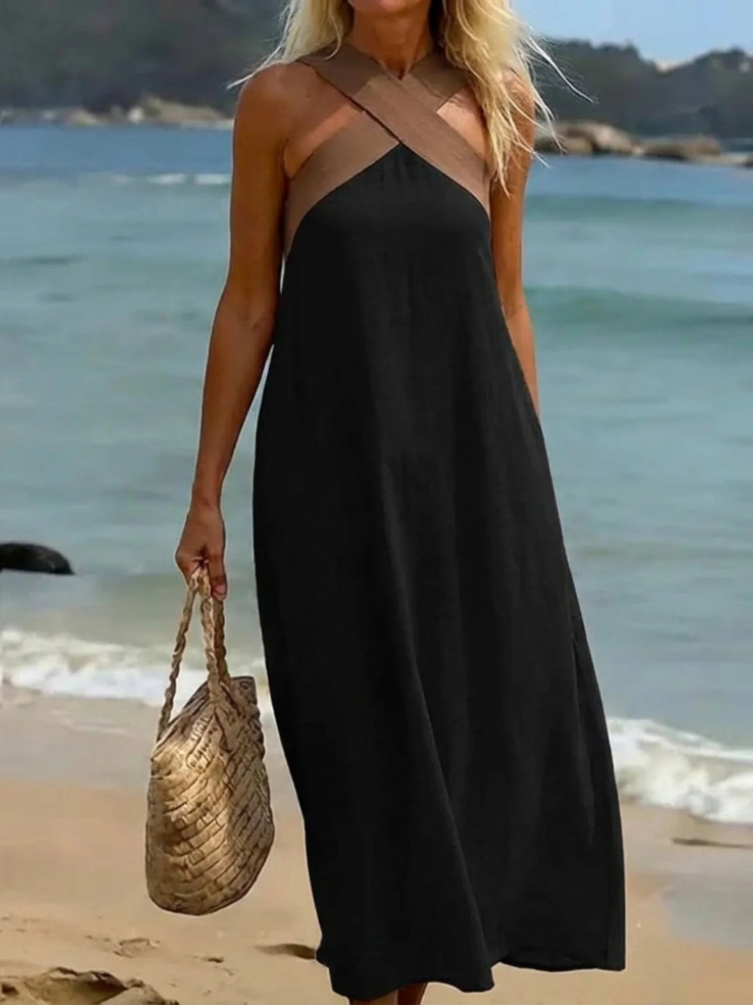 DOLPHINE | CROSS CUT DRESS 1