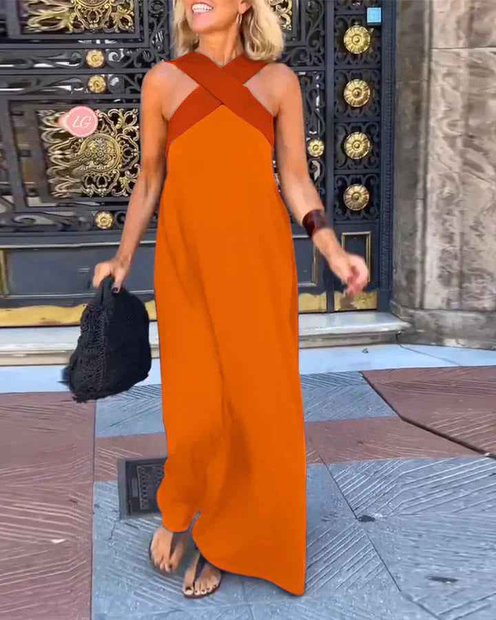 DOLPHINE | CROSS CUT DRESS 9