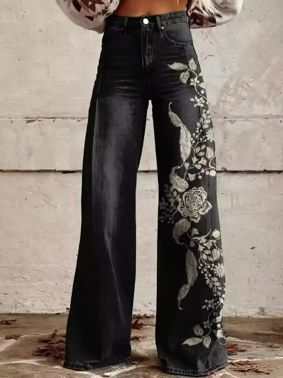 ECSLISSI - Elegant Bohemian Pants 0
