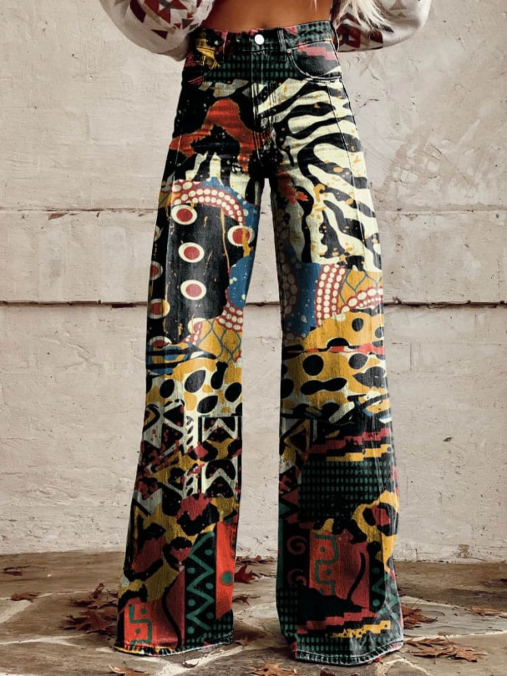 Élodie - Elegant Wide Trousers 1