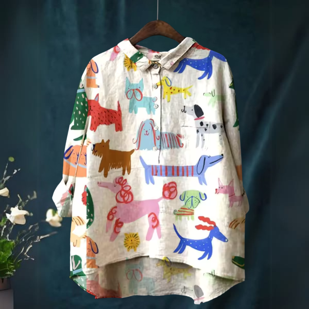 Elva™ | Stylish Everyday Patterned Shirt 0