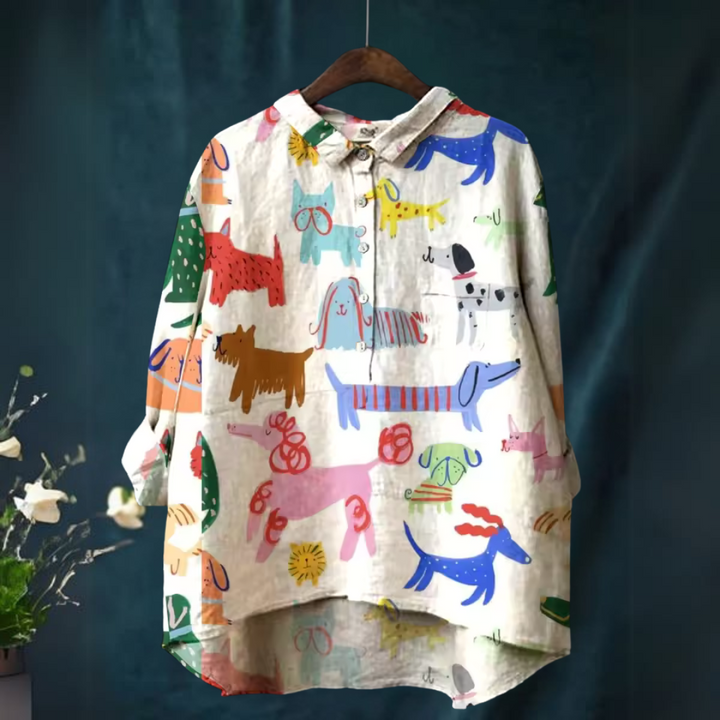 Elva™ | Stylish Everyday Patterned Shirt 0
