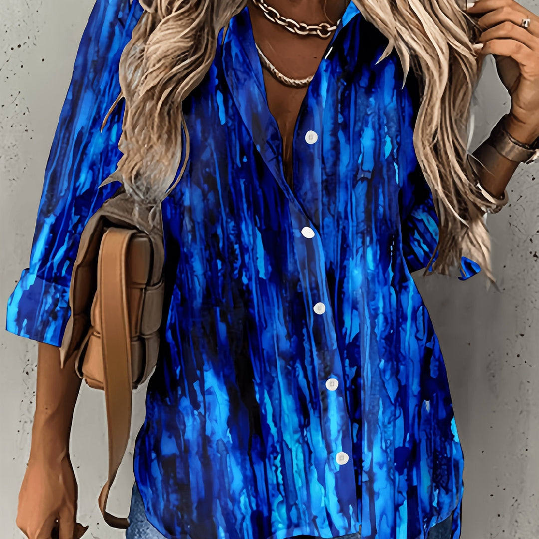 Elvara™ | Watercolour Sleeve Shirt 1