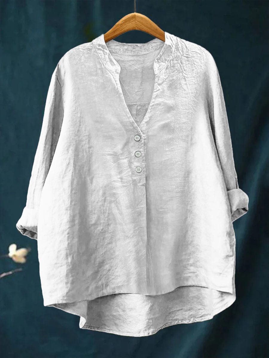 Francesca | White Blouse for Women, Elegant Summer Top 5