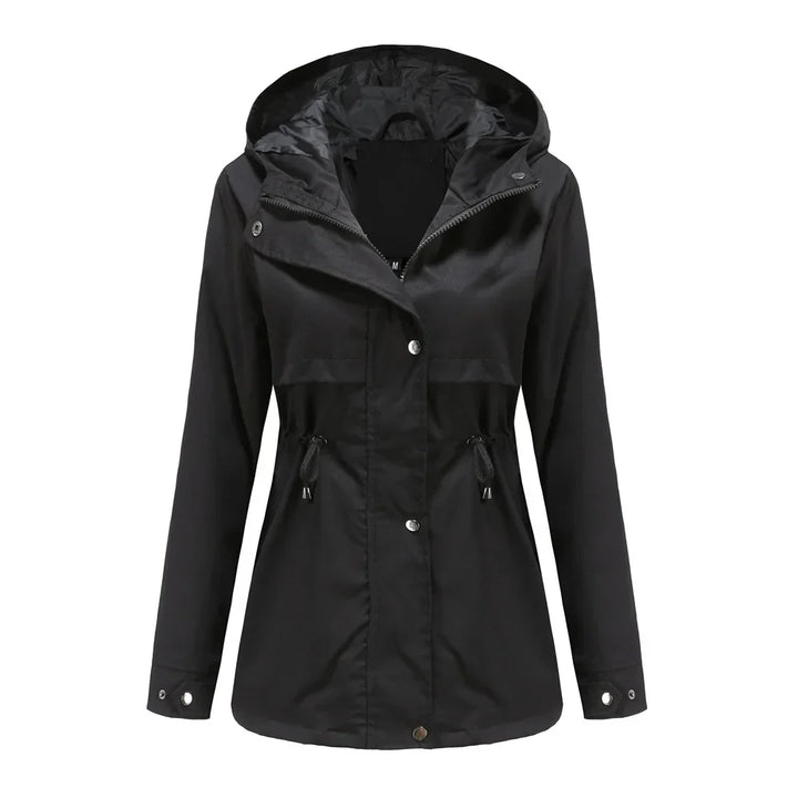 Lydia | Hooded Windbreaker Waterproof Coat