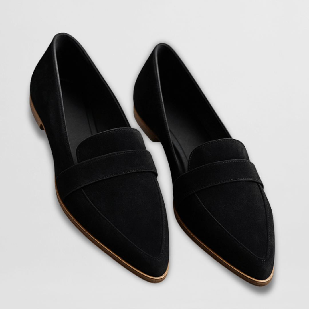 Helen | Black Loafers for Women 3