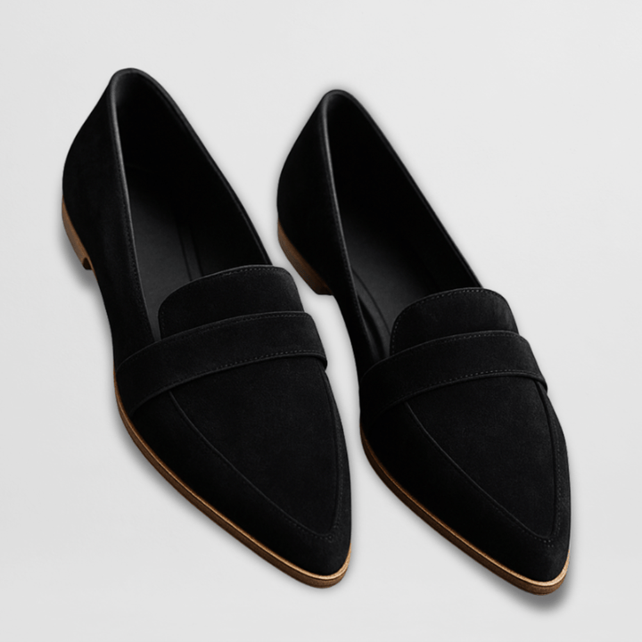 Helen | Black Loafers for Women 3
