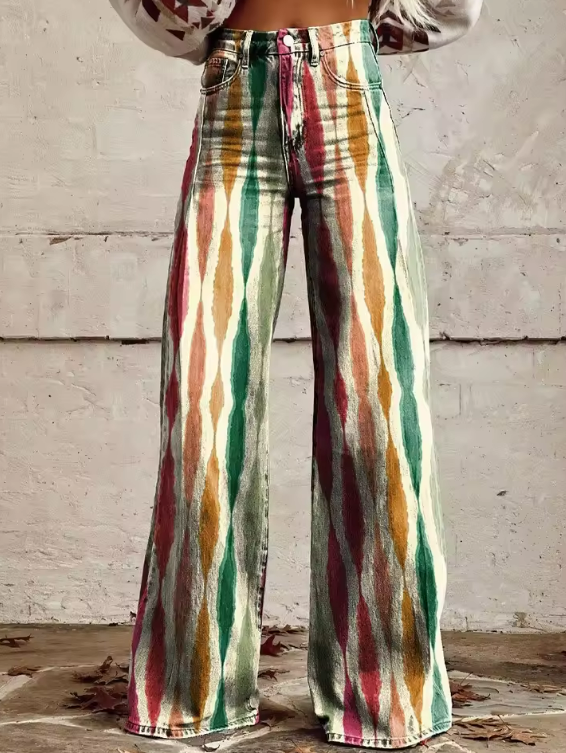 Isabella - Elegant Boho Pants 0
