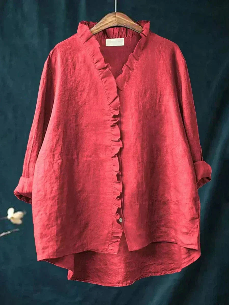Isabella | White Blouse for Women 0