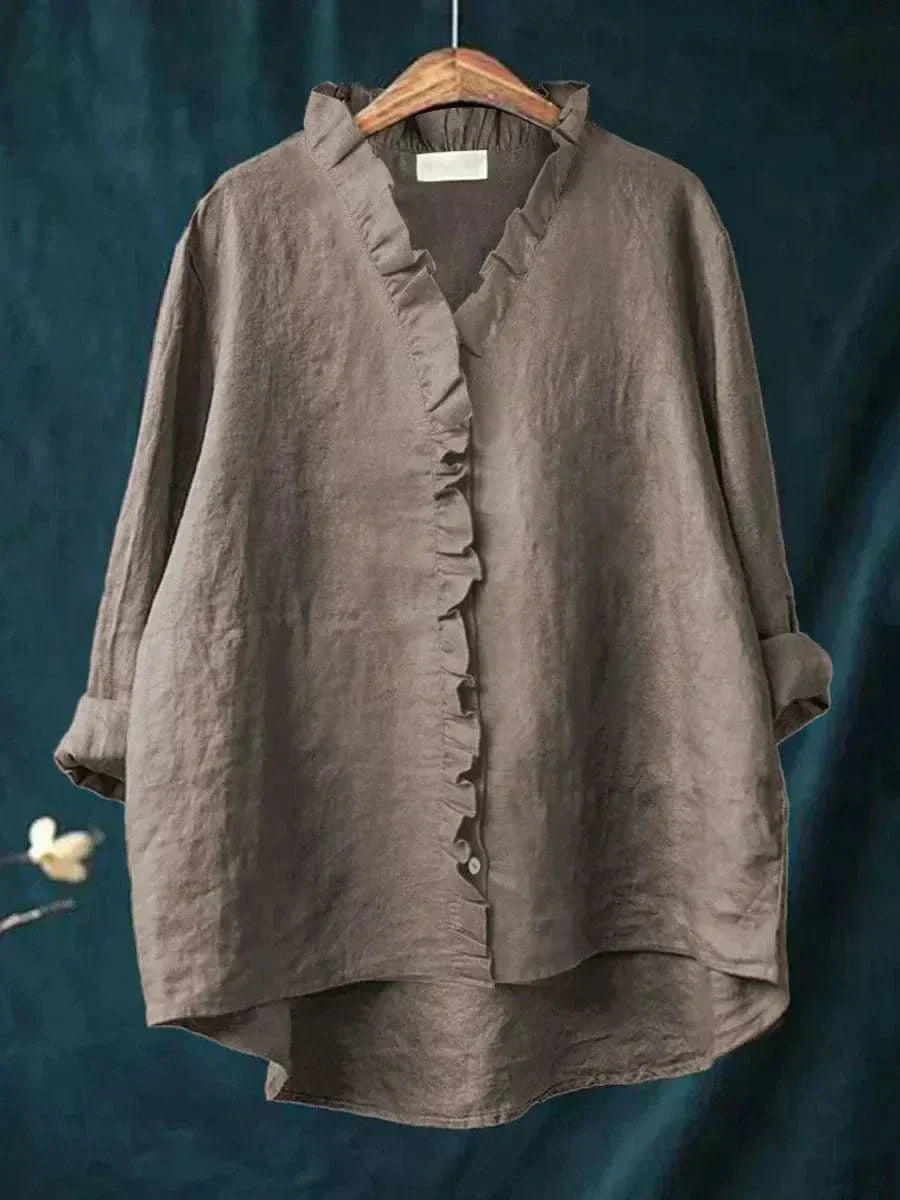 Isabella | White Blouse for Women 2