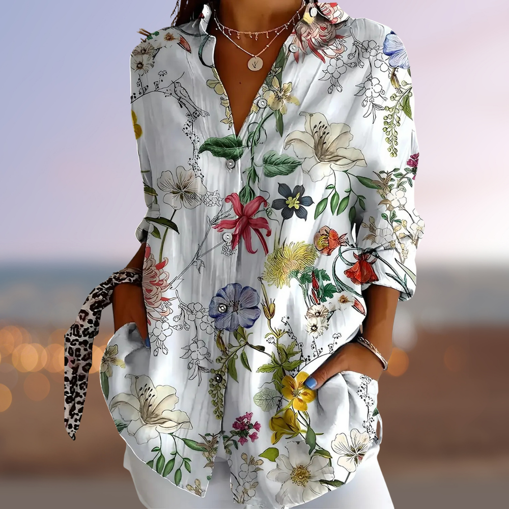 LYSANDRA™ | FLORAL PRINT BLOUSE 1