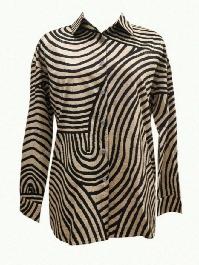 Marlin™ | Geometric Blouse 1
