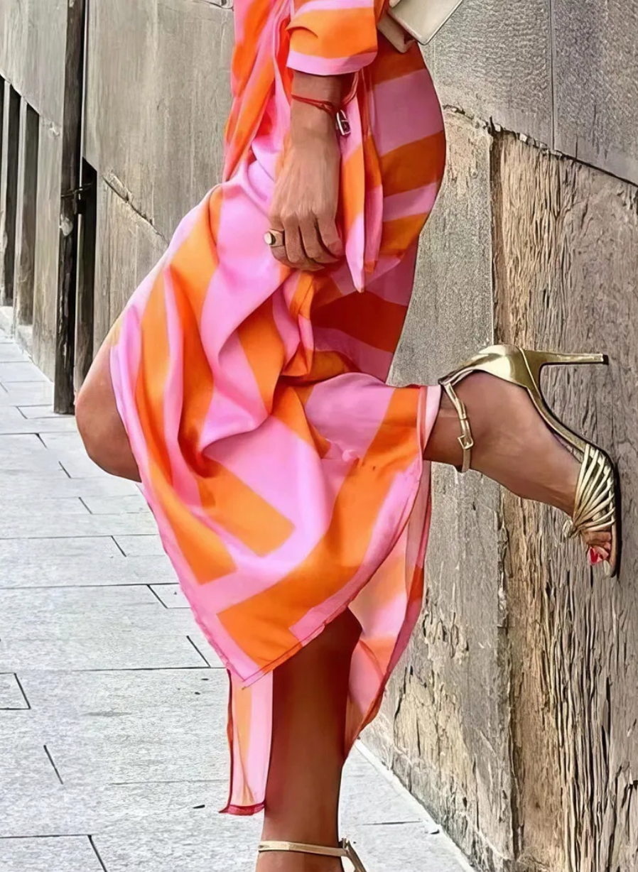 Miral™ | Elegant Wrap Summer Dress 2
