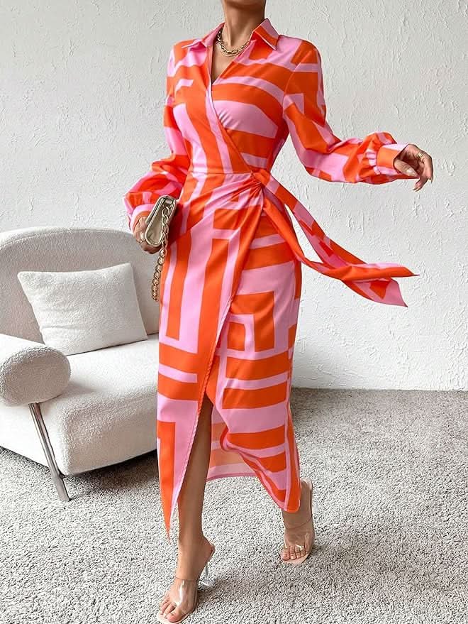 Miral™ | Elegant Wrap Summer Dress 3