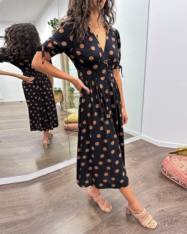 Monique™ | Timeless Polka Dot Dress 1