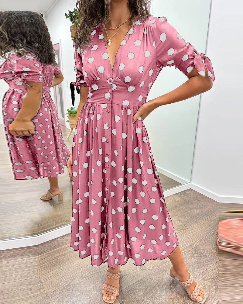Monique™ | Timeless Polka Dot Dress 11
