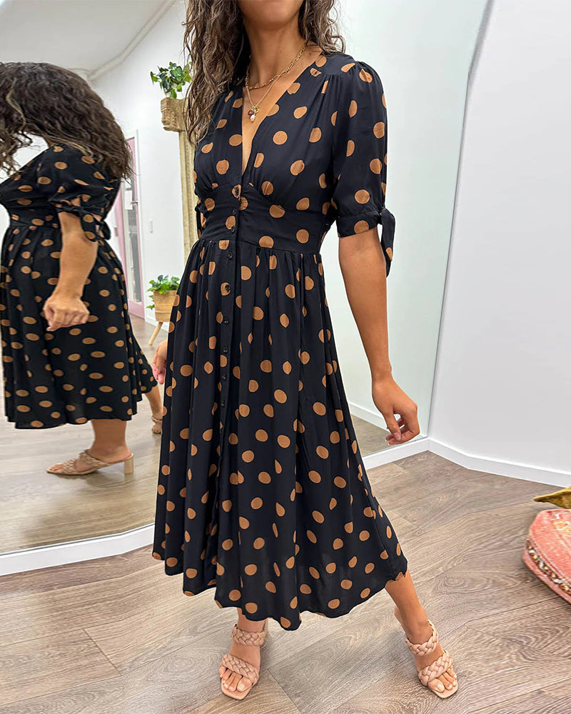 Monique™ | Timeless Polka Dot Dress 2