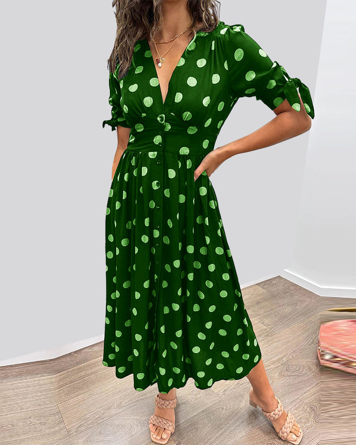 Monique™ | Timeless Polka Dot Dress 9