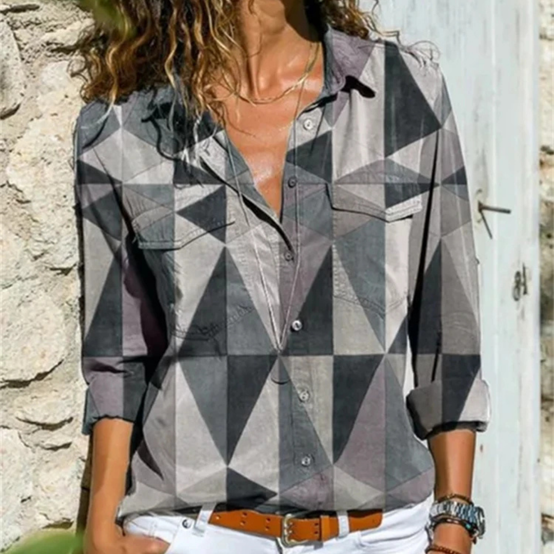 NAELIA™ | ELEGANT LOOSE-FIT BLOUSE 2