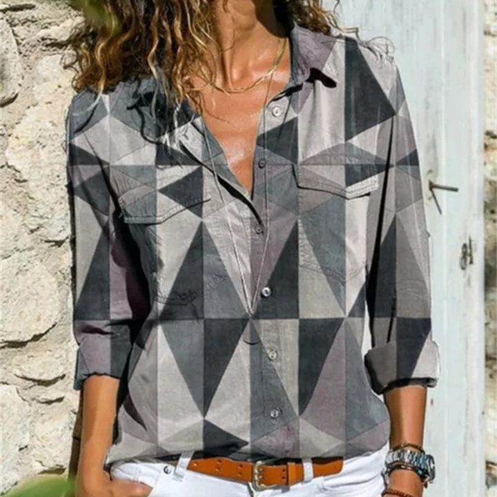 NAELIA™ | ELEGANT LOOSE-FIT BLOUSE 2