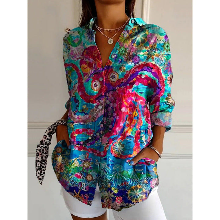 Nerina™ | Ocean Blouse 1