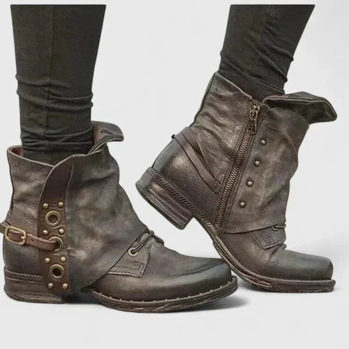 ROSELLE – RIVETING BOOTS