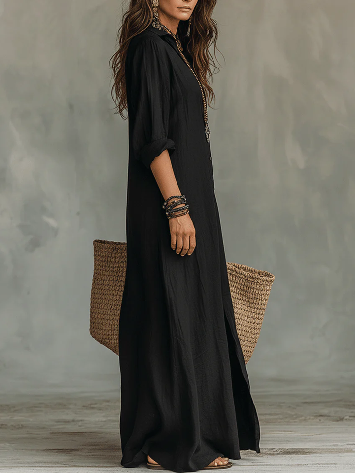 Soline | Elegant Long Sleeve Dress for Women 1