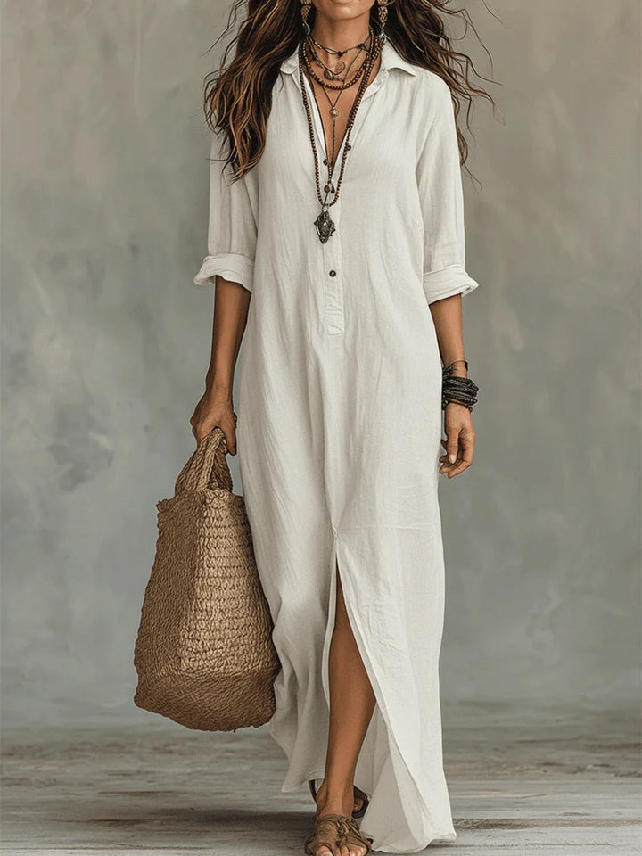 Soline | Elegant Long Sleeve Dress for Women 5