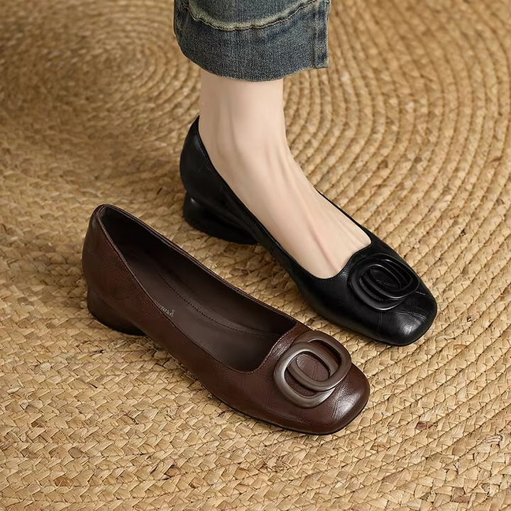Sophia | Elegant Black Ballet Flats 2
