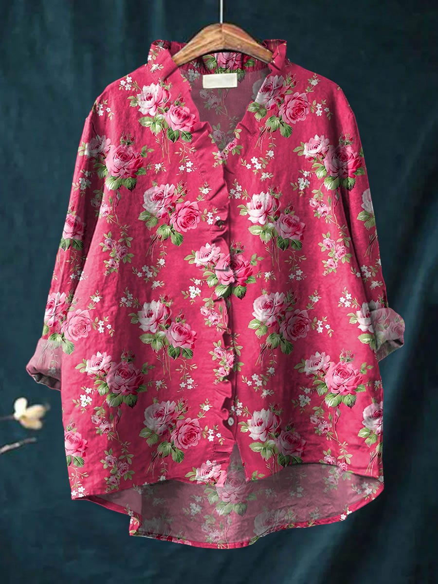 Sophia | Elegant Blouse for Women with Ruffle Detail 0