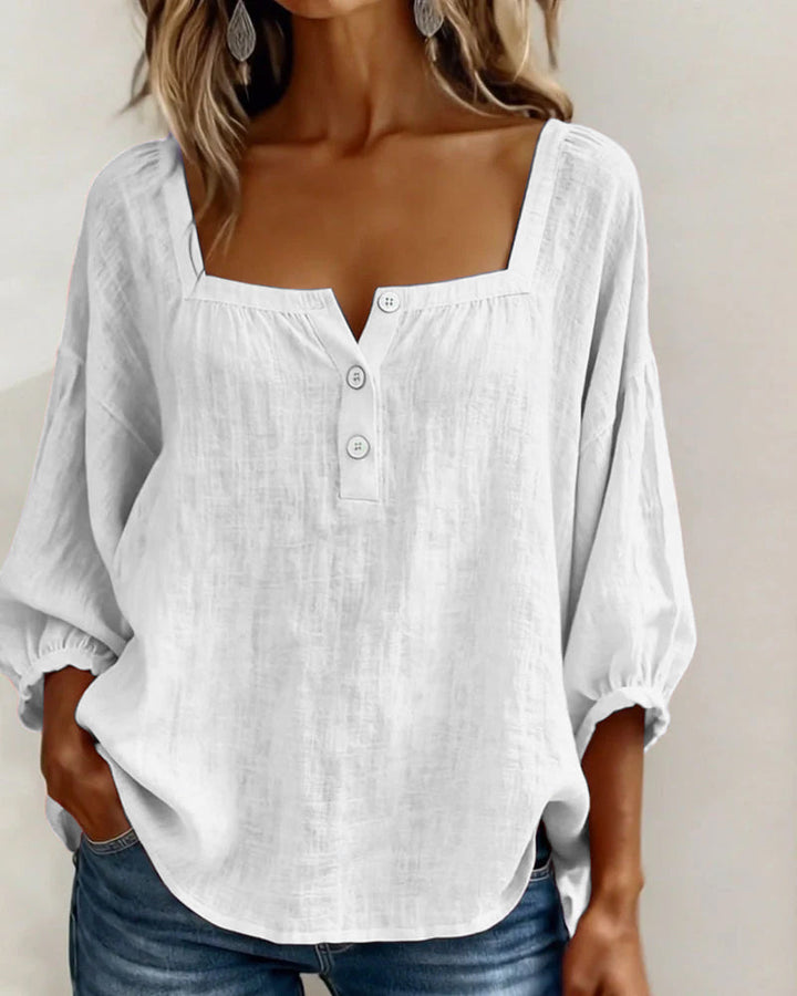Sophia | Elegant White Blouse for Women 8