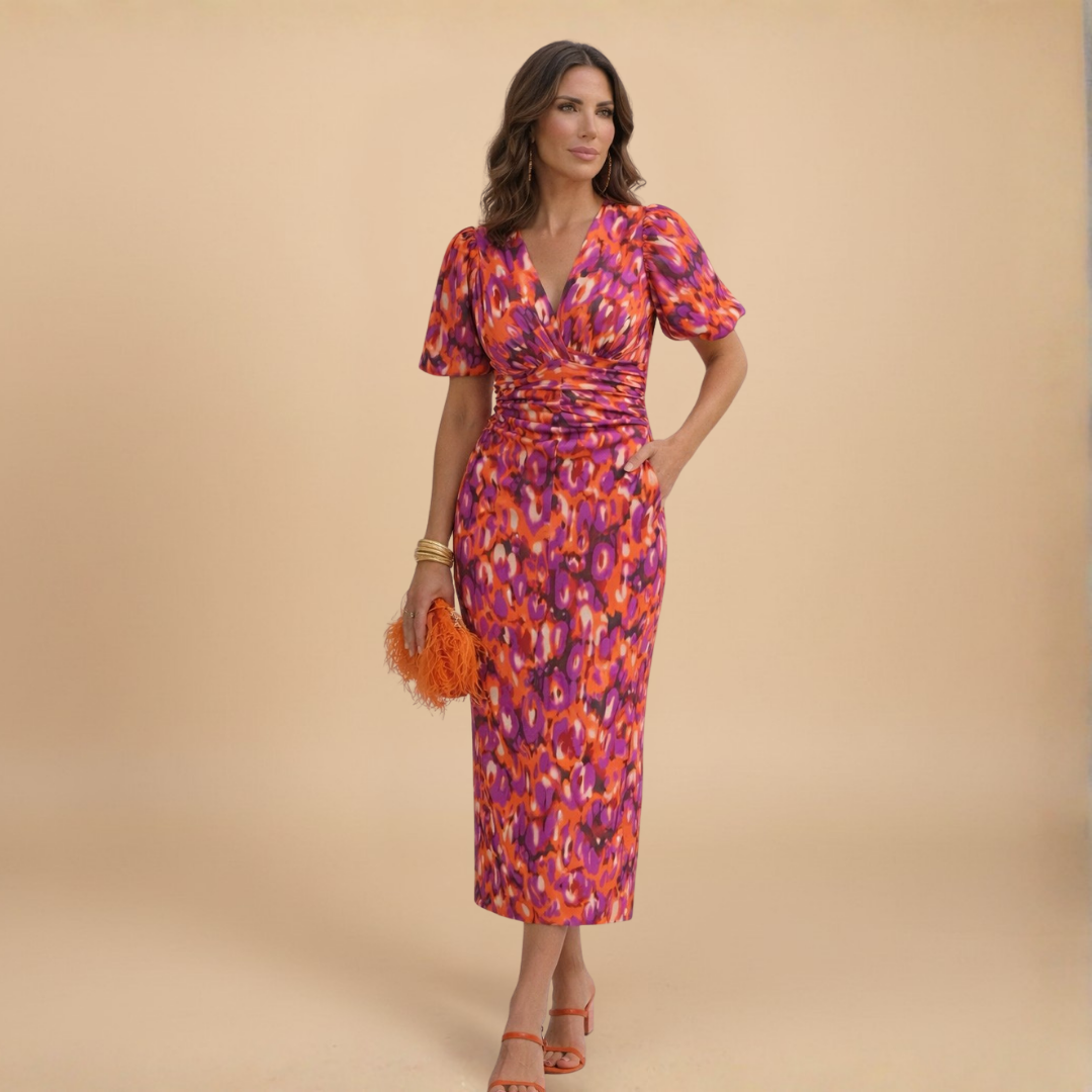 Sophia | Elegant White Summer Dress 6
