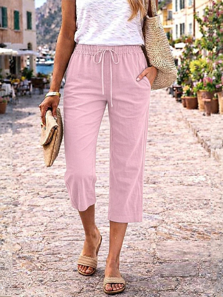 Sophia | High Waisted Trousers Women 7