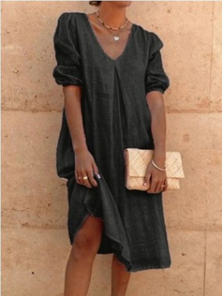 Sophia | Long Sleeve Floral Midi Dress for Women 4