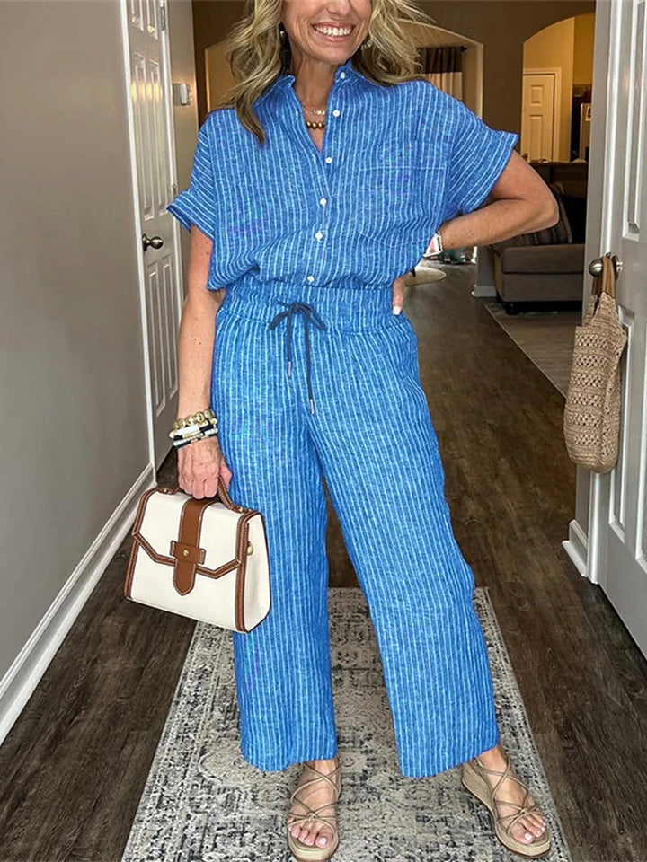Sophia | Matching Top and Trousers Set for Effortless Elegance 2