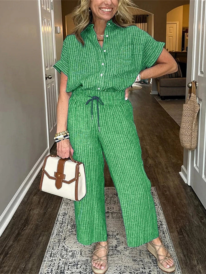 Sophia | Matching Top and Trousers Set for Effortless Elegance 3
