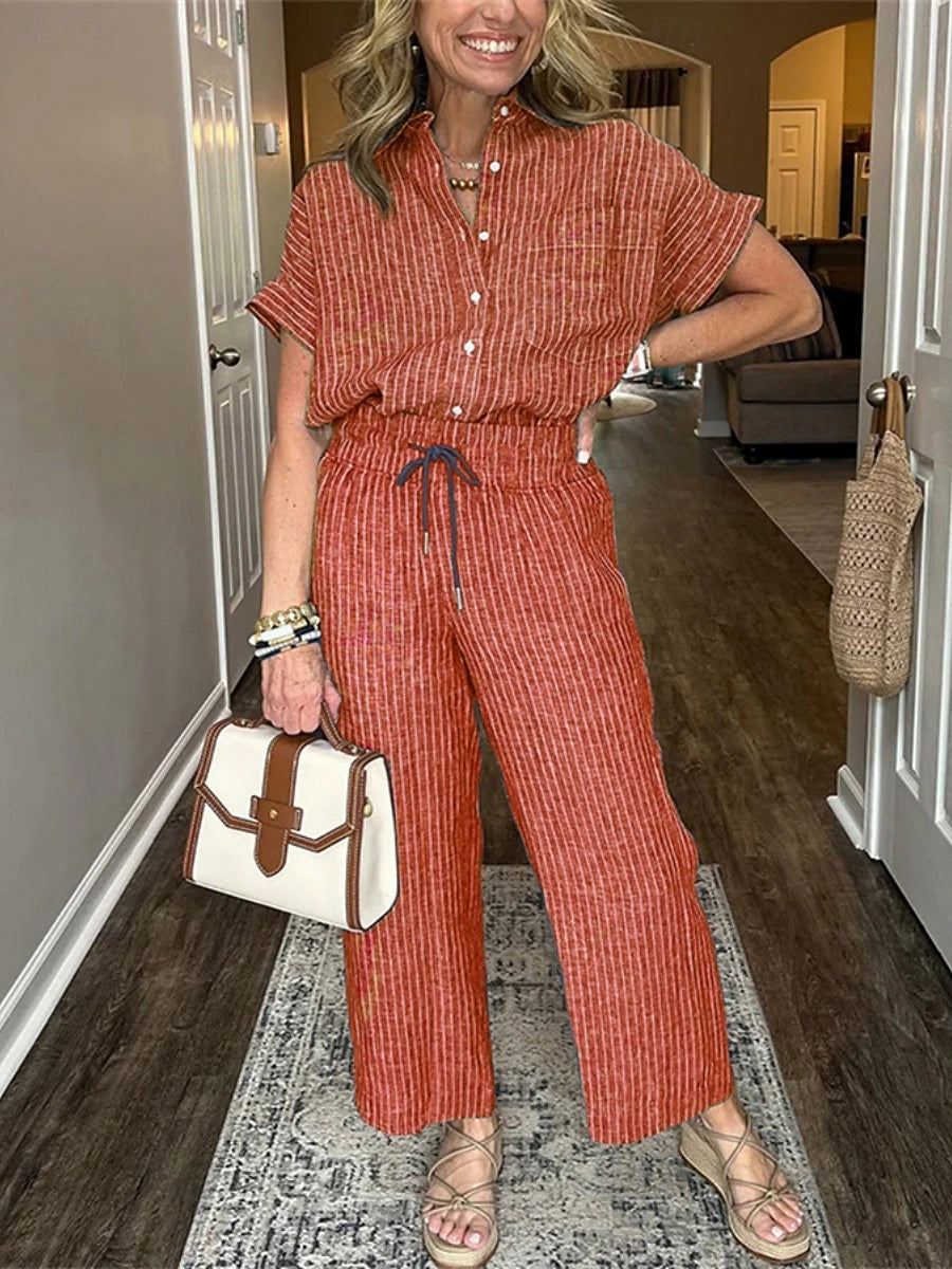 Sophia | Matching Top and Trousers Set for Effortless Elegance 5