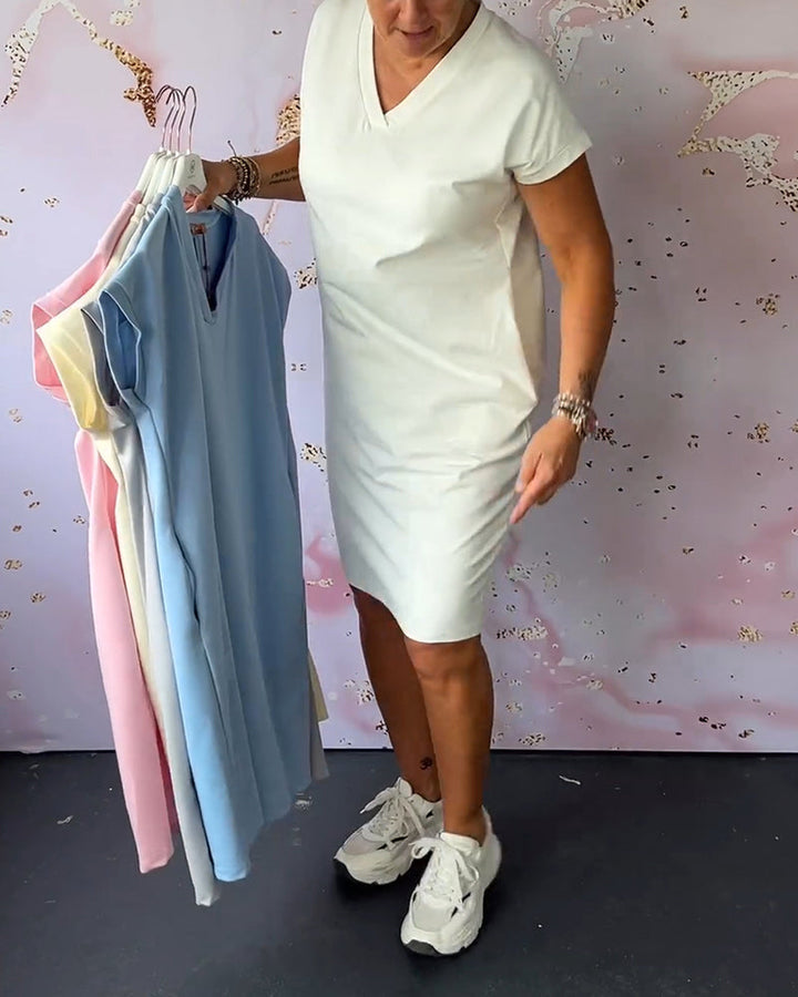 Lainey | Summer Dress for Women with Flattering V-Neck