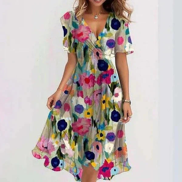Sophia | White Summer Dress for Wedding Guests 4